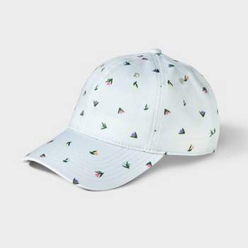 Girls' Tulip Print Baseball Hat - Cat & Jack™ Cream