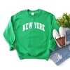 Simply Sage Market Women's Graphic Sweatshirt Varsity New York - 3 of 4
