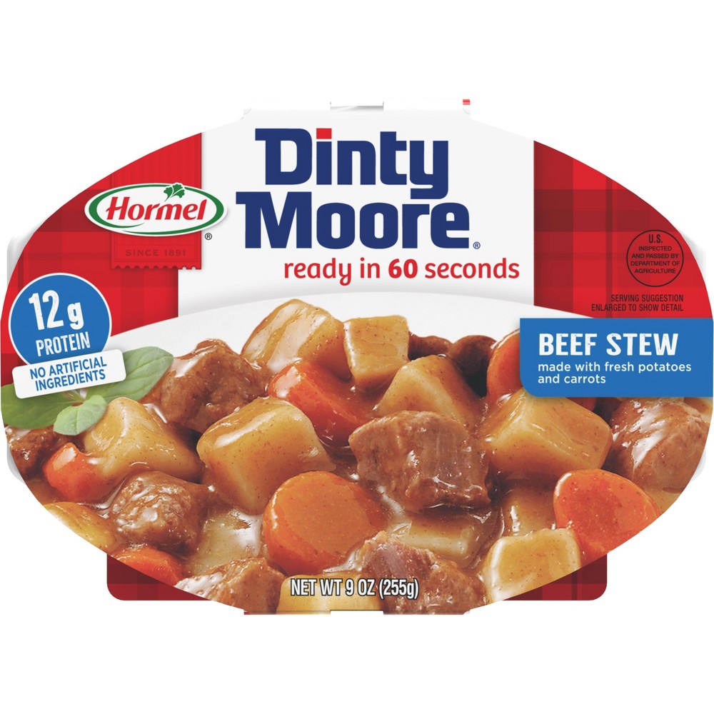 UPC 037600070607 product image for Dinty Moore Microwaveable Beef Stew - 9oz | upcitemdb.com