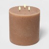 Pillar Ashwood and Palo Santo Candle Tan - Threshold™ - 2 of 2