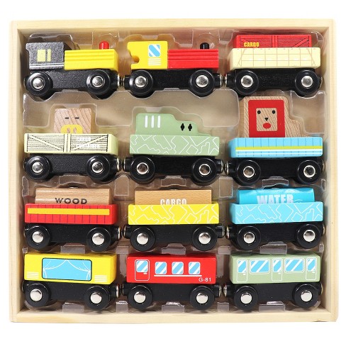 B. Toys Wooden Toy Train - 1 Of 12 Surprise! - Wood & Wheels : Target