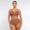 Feelingirl Women's Wireless Push-Up Seamless Comfort Full Coverage Bra - 2 of 4