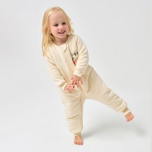 Little Plant 2.0T Super Soft TENCEL™ Modal & Organic Cotton Romper - Little Zebra - 1 of 4