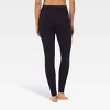 Warm Essentials by Cuddl Duds Women's Everyday Comfort High-Waist Thermal Leggings - Black - 2 of 4
