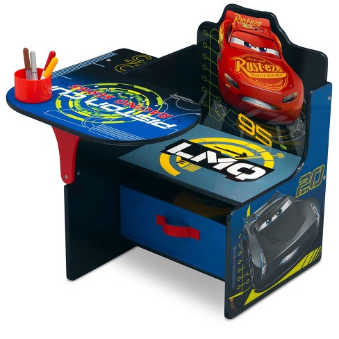 Disney Pixar Cars Chair Desk With Storage Bin Target