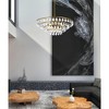 Elegant Lighting Ella 28 inch pendant in brass - 2 of 4