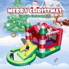Costway Inflatable Bounce House Kids Christmas w/ Slide & Trampoline & Pool Without Blower - 4 of 4