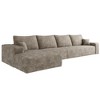 135" Cloud Sectional Couch with L-Shape Chaise,Modern Modular Sofa with Deep Seat, Upholstered Couches,Camel(Plush Corduroy Fabric) - 4 of 4