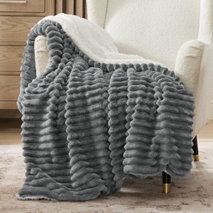 Bedsure Ultra-Plush Fleece Blanket - Warm Winter Blanket for Bed, Soft Home Decor Throw for Couch, All-Season Coziness - 1 of 4