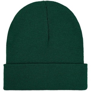 MSDC 1&2 Pack Beanie for Men Women Slouchy Beanie Hats Winter Knit Caps Soft Ski Hat Unisex - 1 of 4