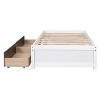 YOOCOZZ Twin Size Platform Bed with 2 Drawers and Solid Wood - 2 of 4