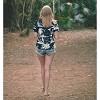 HAPPY BAY Hawaiian Shirts Womens Casual Summer Beach Tropical Tops Blouses Short Sleeve Button Up Dress Shirts Coverup Dresses for Women - 2 of 4