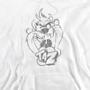 Looney Tunes Faded Taz Adult Pull-Over Hoodie - 2 of 4