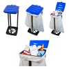 Leisure Sports Portable Trash Bag Holder with Lid - Blue - 4 of 4