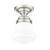 Z-Lite Vaughn 1 - Light Flush Mount in  Brushed Nickel - 2 of 4