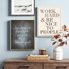 16" x 20" Work Hard and Be Nice Unframed Wall Canvas - Threshold™ - image 2 of 3