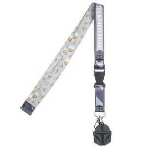 Star Wars The Mandalorian Grogu Lanyard & Charm - 1 of 4