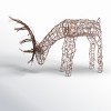 Outdoor/Indoor Christmas Grazing Reindeer Lighted Display – LED Holiday Deer Decoration w - 2 of 4