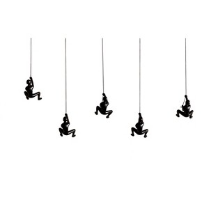 Climbing Man Classic Wall-Art Sculpture | 5-Pack - 1 of 4
