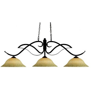 Z-Lite Phoenix 3 - Light Island Pendant Light in  Bronze - 1 of 1