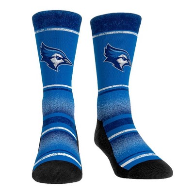 NCAA Creighton Bluejays Vintage Crew Socks - L/XL