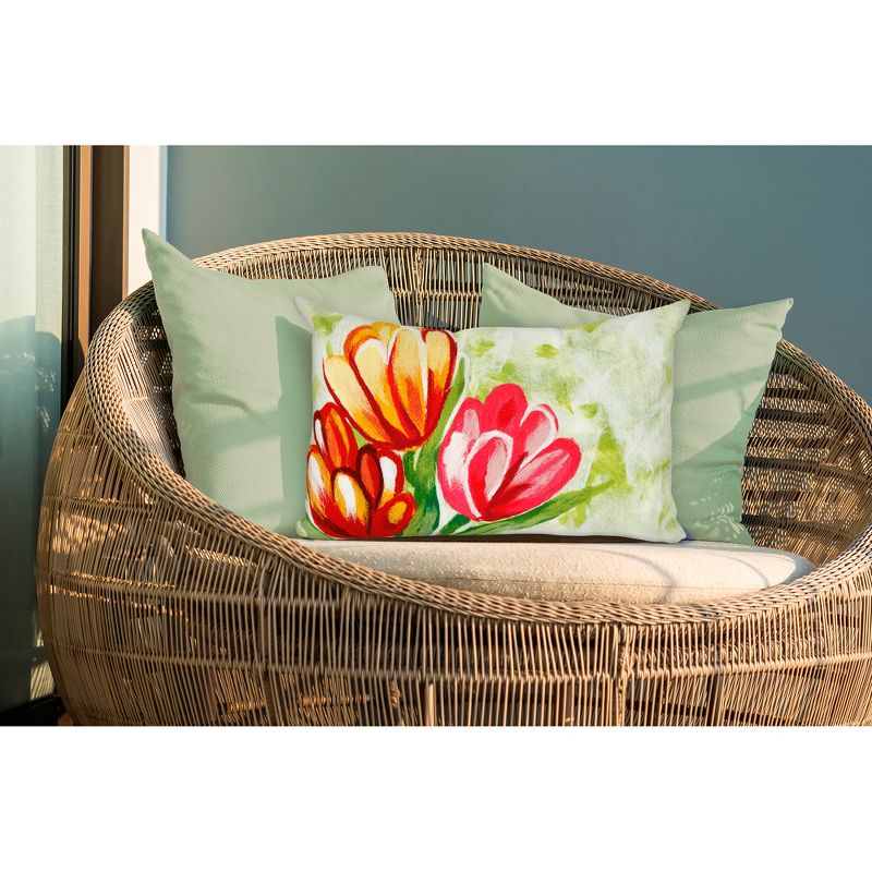 Liora Manne Visions IV Garden Indoor/Outdoor Pillow, 2 of 3