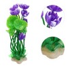 Unique Bargains Fish Tank Aquarium Decorations Plants Mini Aquarium Decorations PE Ceramics Plants 8.27" 1pcs - 3 of 4
