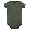 Hudson Baby Infant Boy Cotton Bodysuits, Wild One Wolf - 4 of 4