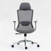 Ergonomic High Back Mesh Office Chair with Dynamic Lumbar Support, Adjustable Headrest for Home Office, Comfortable Desk Chair - Cuddlewood - 2 of 4