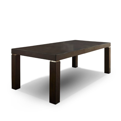 Dark walnut dining online set