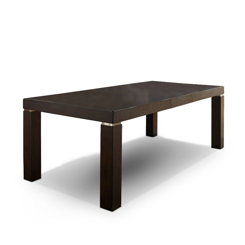 88&#34; Terraview Extendable Dining Table Dark Walnut - HOMES: Inside + Out, 1 of 7