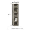 HOMLUX 5-Tier Cube Bookcase Bookshelf Storage Organizer Living Room, Bedroom, Kids Room - 3 of 4