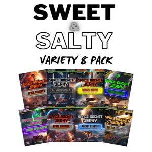 Space Rocket Sweet & Salty Beef Jerky Variety 2.5oz/8 Pack - 1 of 3