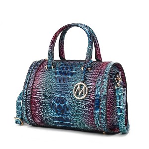MKF Collection Eleanor Gradient Rainbow Women’s Satchel by Mia K - 1 of 4