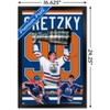 Trends International Wayne Gretzky - Jersey Framed Wall Poster Prints - 3 of 4