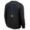 NBA Golden State Warriors Men's Black Poly Fleece Sweatshirt - 2 of 3