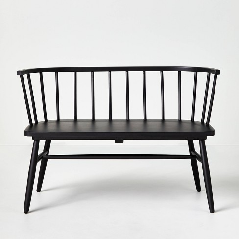 Black outdoor bench online target