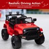 Electric Car for Kids with Remote Control, 12V Ride on Toys for 3+ Year Old, 3 Speeds Truck to Drive - 2 of 4