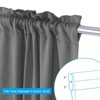 Unique Bargains Blackout Half Curtain with Adjustable Tie Back - 4 of 4