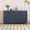 NicBex Retro 59.8 Inch Sideboard Cabinet Kitchen Storage Cabinet with Adjustable Shelves - 4 of 4