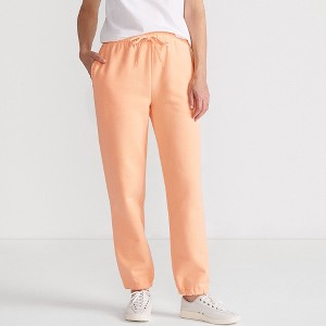 Lands' End Women's Serious Sweats High Rise Jogger Pants - 1 of 4