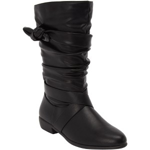 Comfortview Women's The Heather Wide Calf Boot (Wide Widths Available) - 1 of 4