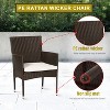 BestMassage 3-Piece Outdoor Patio Furniture Set Rattan Wicker Conversation Set - 3 of 4