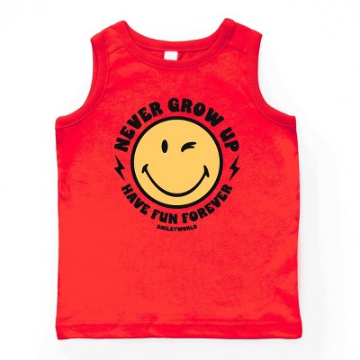 The Juniper Shop SmileyWorld Never Grow Up Youth Tank Top