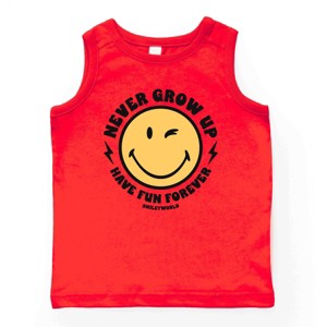 The Juniper Shop SmileyWorld Never Grow Up Youth Tank Top - 1 of 4