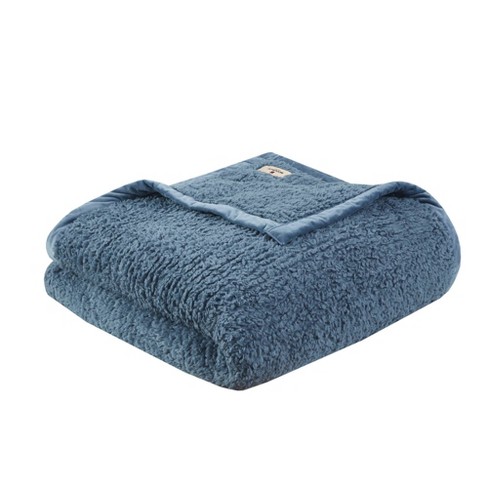 Target blue online blanket