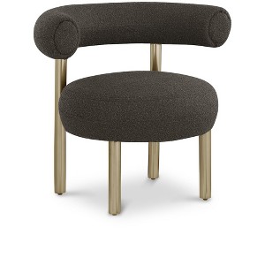 Meridian Furniture,Bordeaux Boucle Fabric Accent Chair - 1 of 4