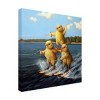 Trademark Fine Art - Lucia Heffernan Water Ski Chicks Canvas Art - 4 of 4