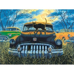 Sunsout Spooky Tooth 1000 pc  Halloween Jigsaw Puzzle 61668 - 1 of 4