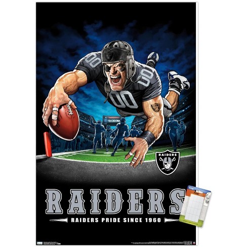 NFL Las Vegas Raiders – Logo 20 Wall Poster, 14.725 x 22.375